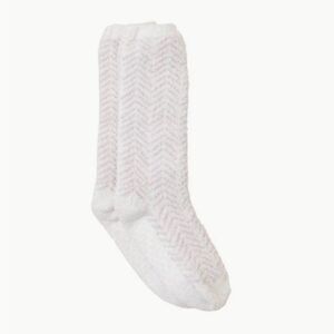 Cozychic Socks, Herringbone Cream